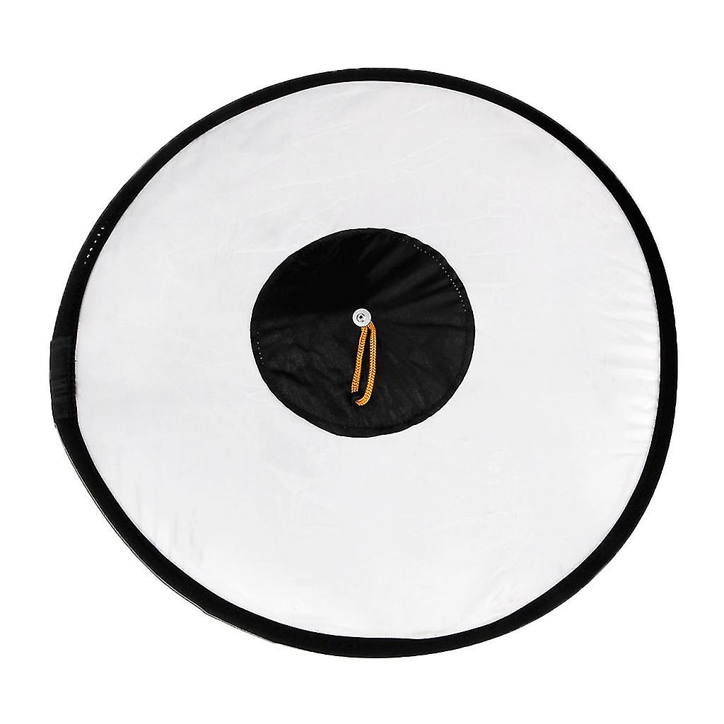 Universal 42cm Round Studio Flash Softbox Speedlite Diffuser Reflector Strap New