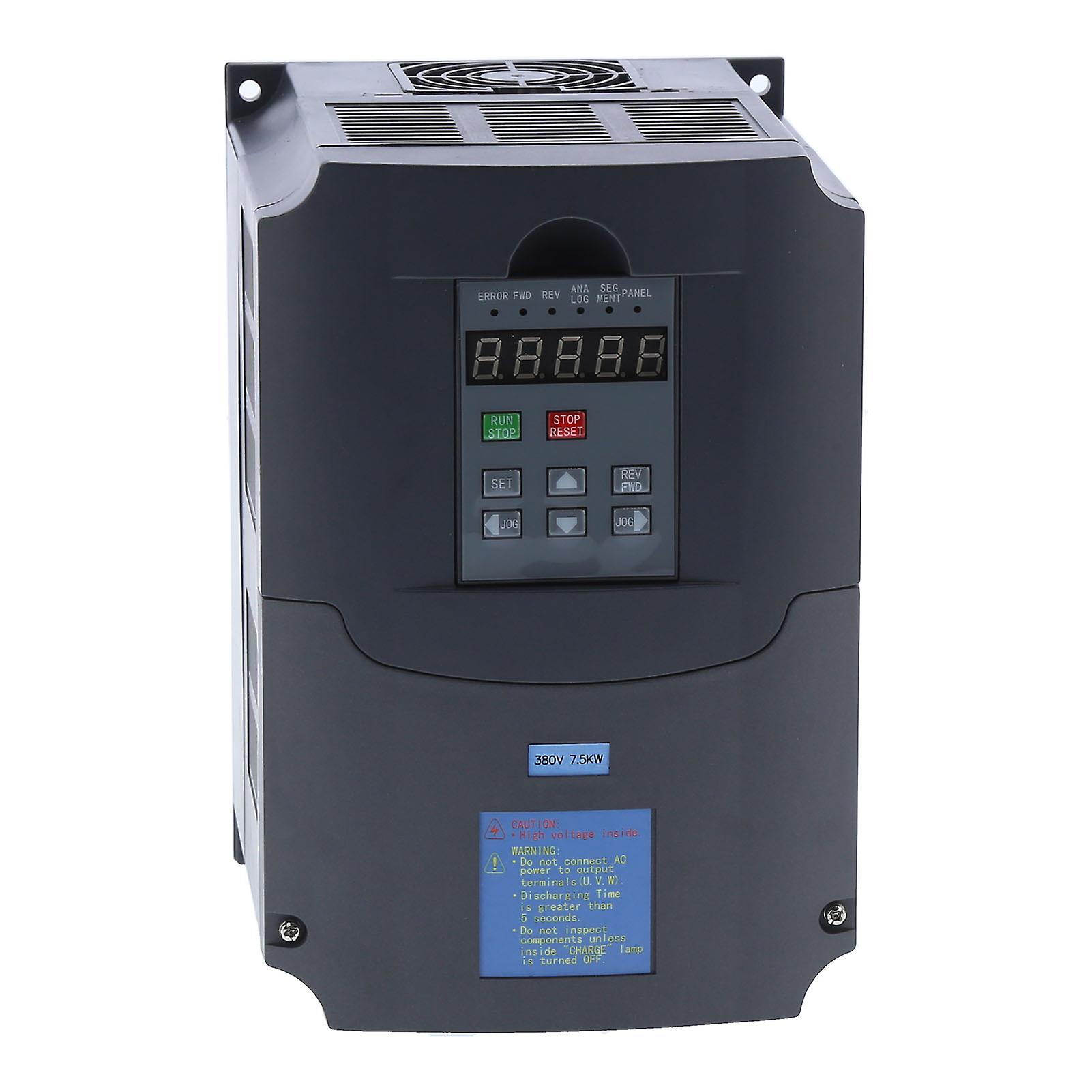 Variable Frequency Drive 3‑Phase VFD Motor Speed Controller 380V Output 7.5KW A2‑3075