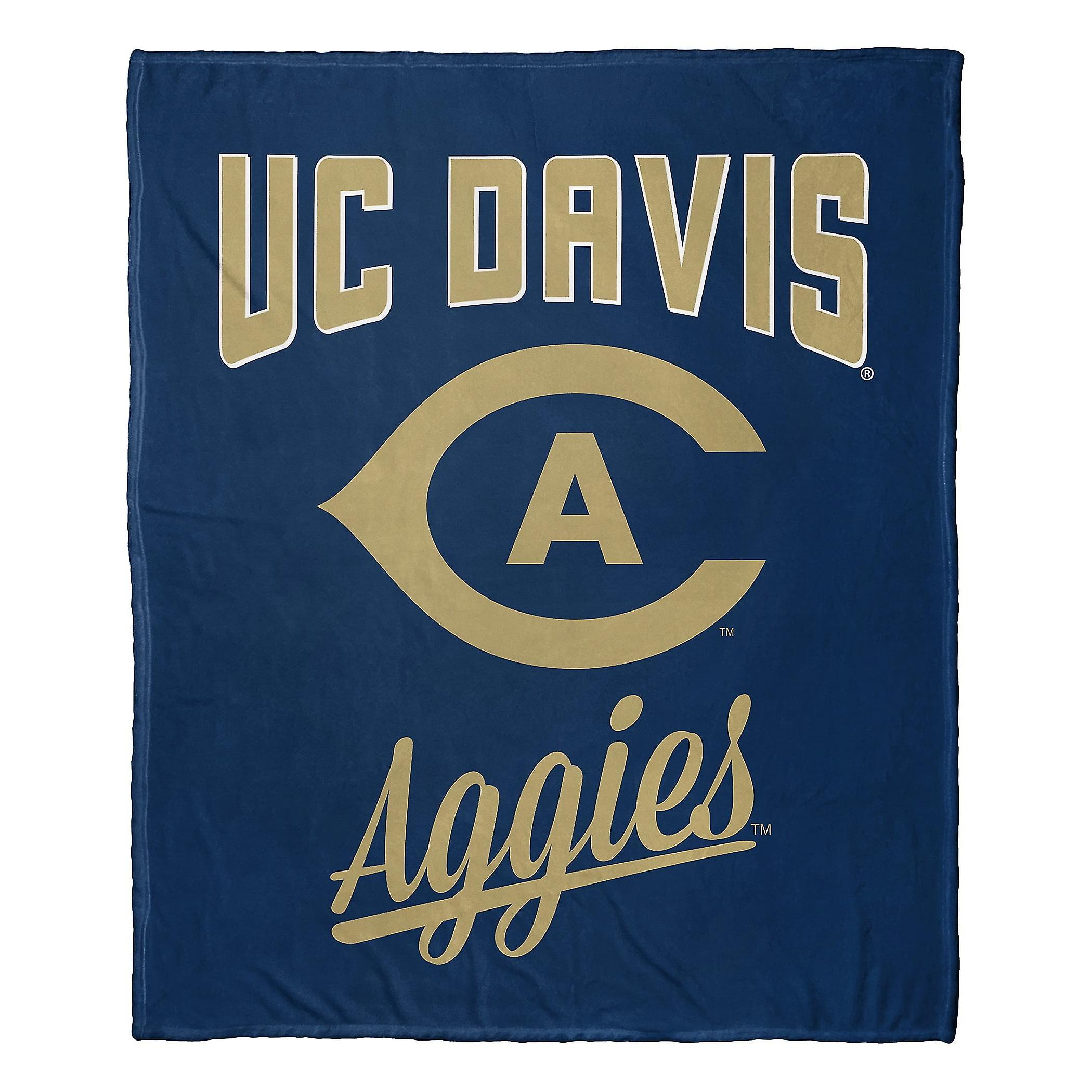Uc Davis Aggies Alumni Silk Touch Throw Blanket-yhju224