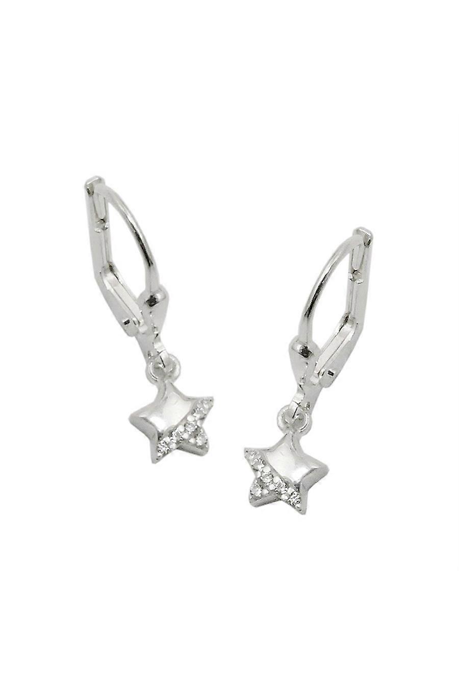 Leverback Earrings Zirconia Silver 925 - Gl93656