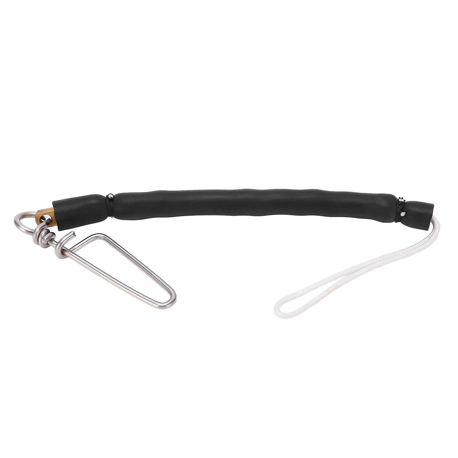 Heavy Duty Outdoors Bungee Shock Cord with Snap Swivel, Durable Elastic Shockcord for Camping, Tarp, Tent, and Gear Securing