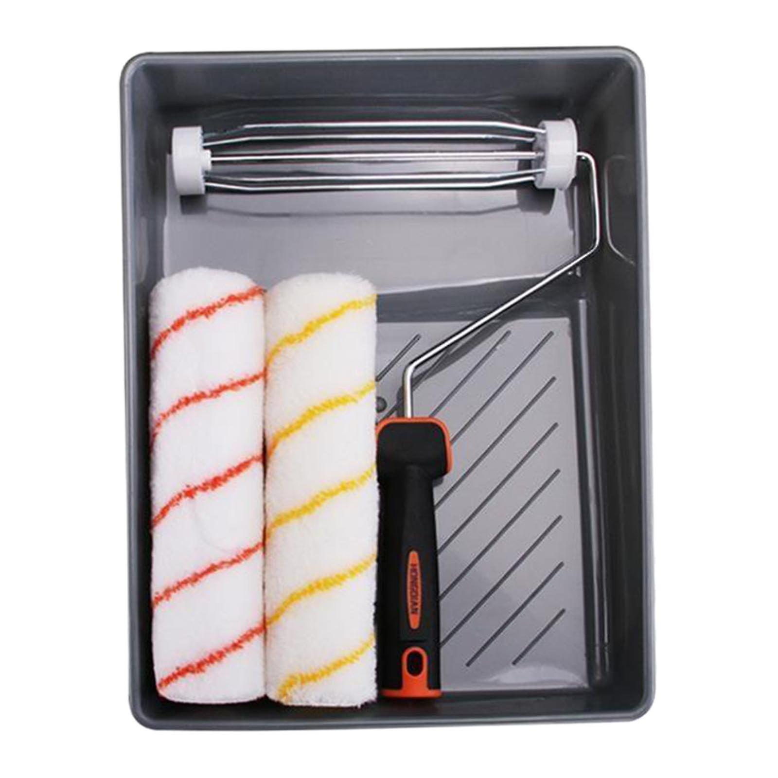 Roller Tool Kit Plastic Paint Tray Set
