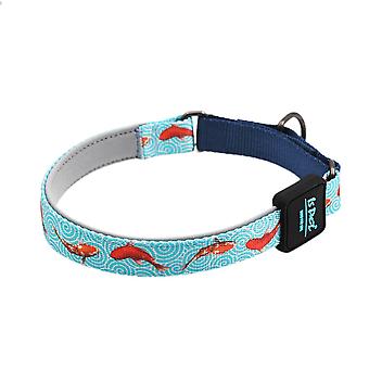 Veeki Dog Collar with Quick Release Buckle, Soft Solid Nylon Adjustable Dog Collars for Small/Medium/Large Dogs,Extra Small Pet Collar Fit for CatsS