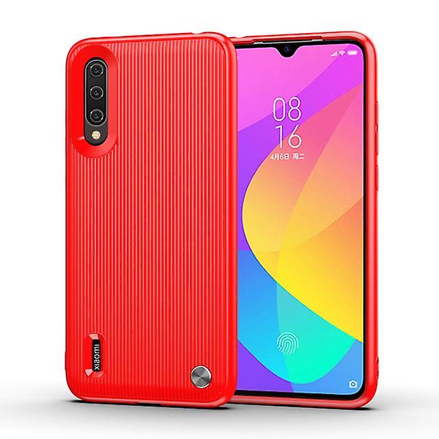 Durable Soft Protective Shell Case for Xiaomi Mi CC9 - Red