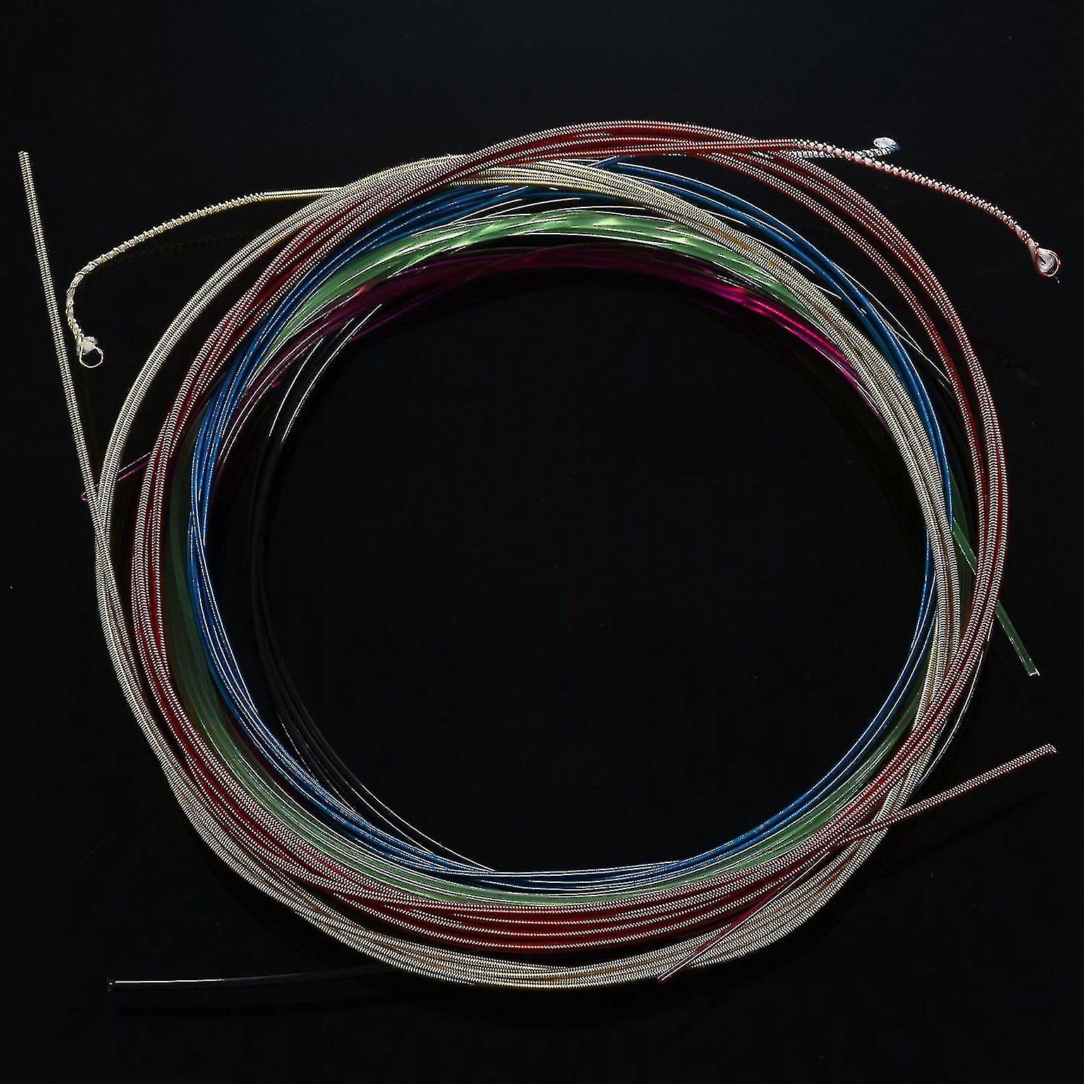 Alice A107c Colorful Classical Guitar Strings Nylon Copper Alloy