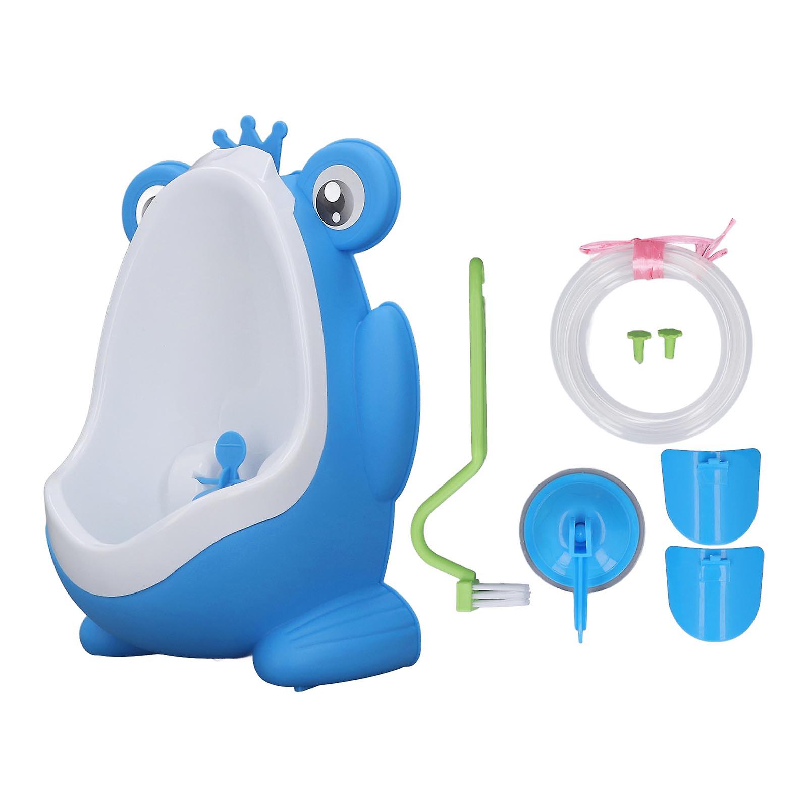 Children Pee Training Toilet Standing Urinal Wall Mounted with Cartoon Funny Aiming Target for Easy Potty Training
