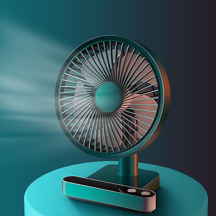 F702 Automatic Shaking LED Display Fan