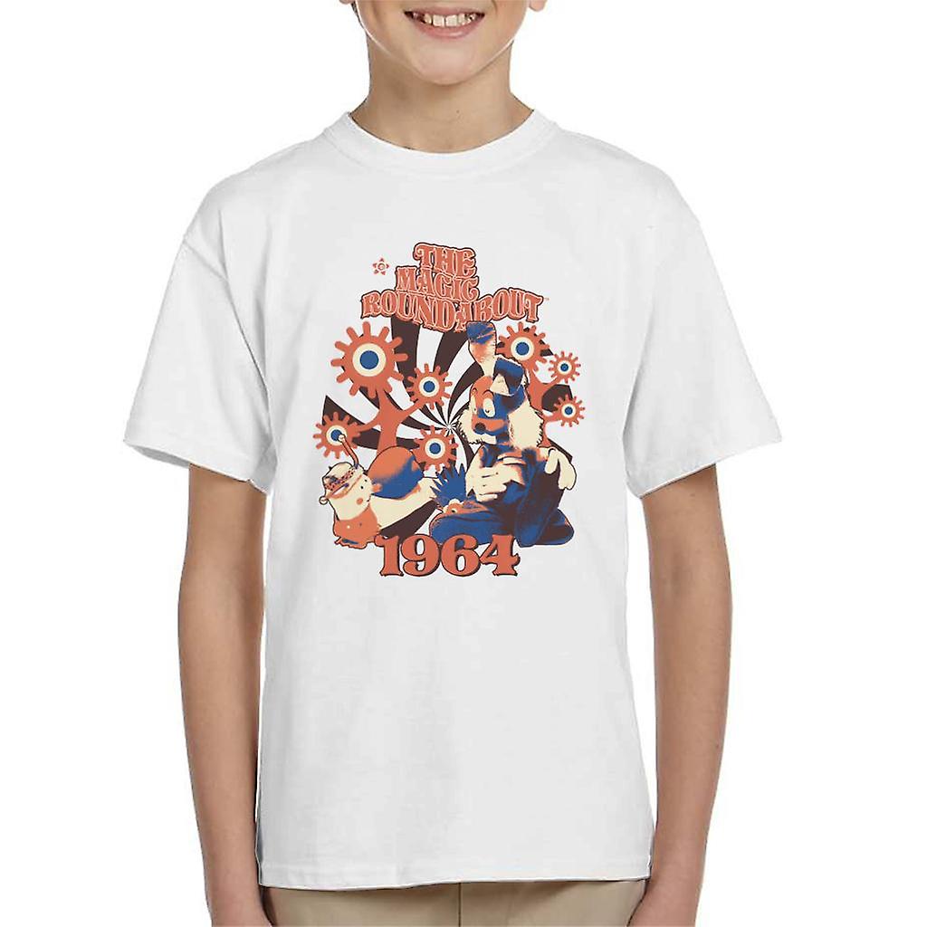 The Magic Roundabout Retro Brian & Dylan Kid's T-Shirt