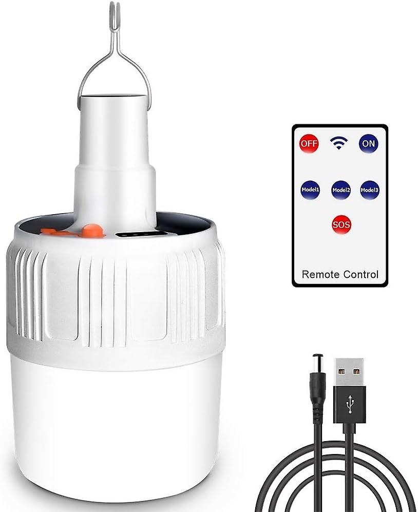 Camping Lantern LED Emergency Portable Light IP45 Rainproof Battery Solar Powered Flashlight for Ten