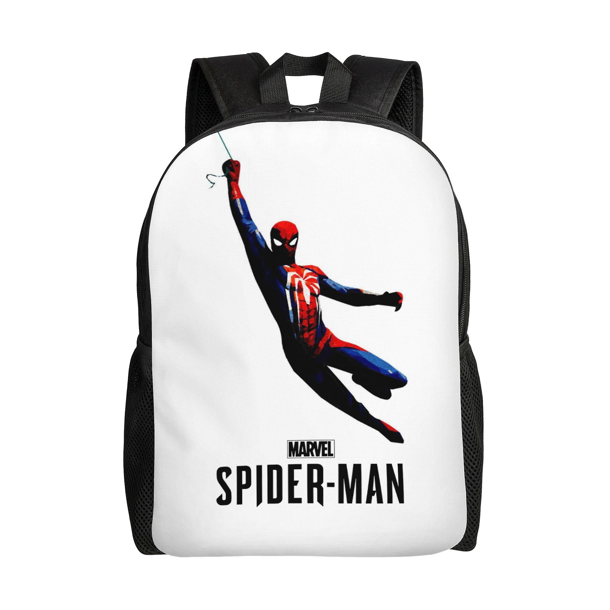 Spider Man Backpack, Adult Kids Simple Lightweight Casual Backpack for Children Student, Travel Backpack Laptop Backpack for College Work Camping