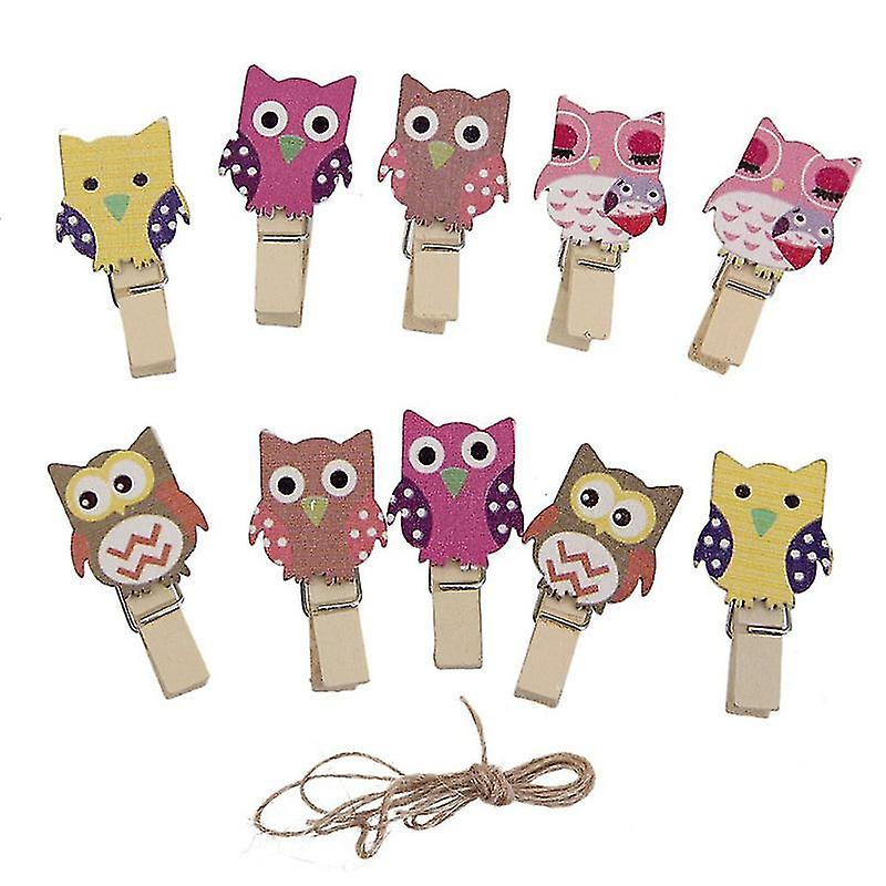 10pcs Owl Shape Clips