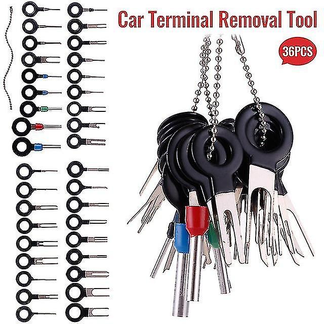 New 11/18/36pcs Car Terminal Removal Tool Wire Plug Connector Extractor Puller Release Pin Extractor