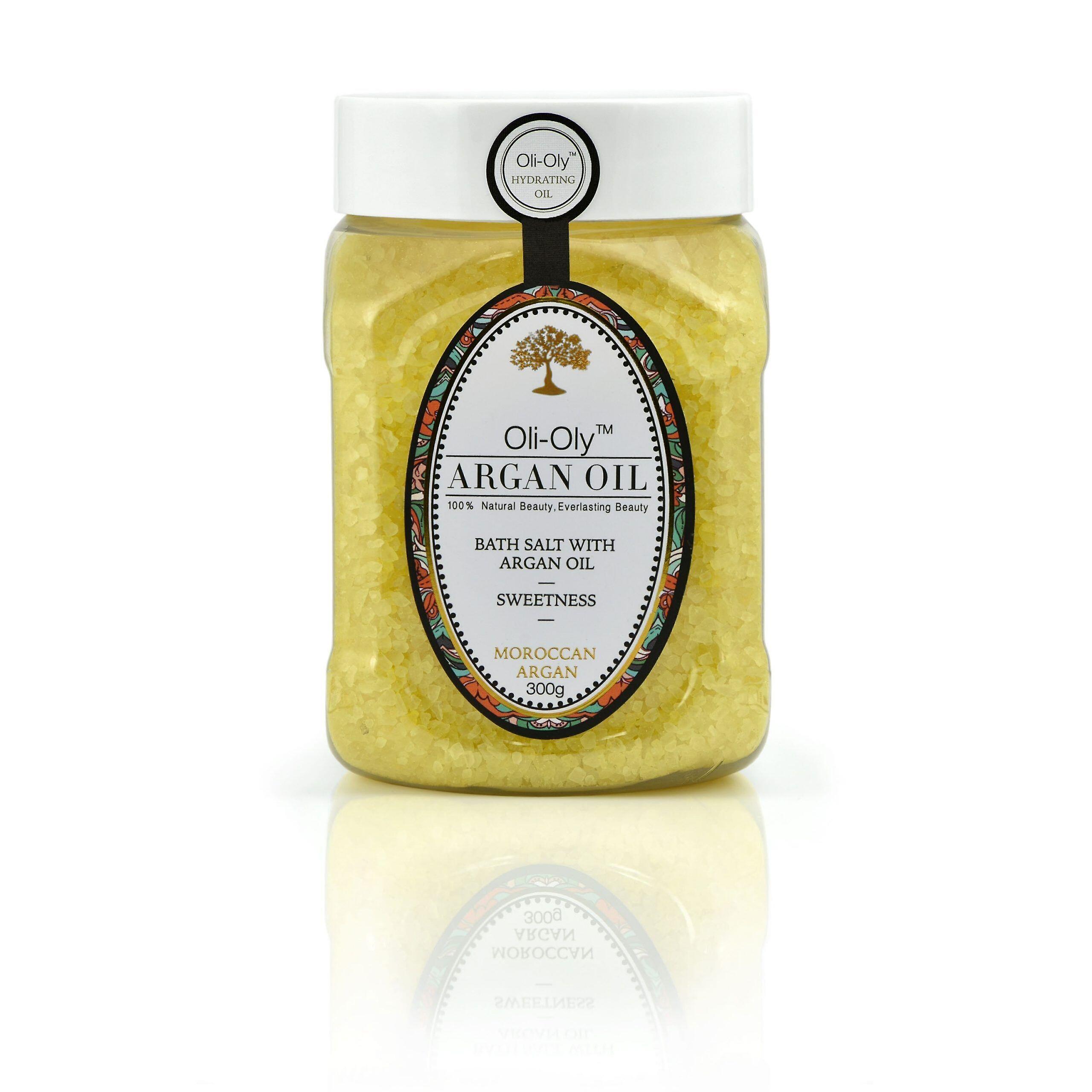 Oli-Oly Bath Salt with Argan Oil, 300g, Scented