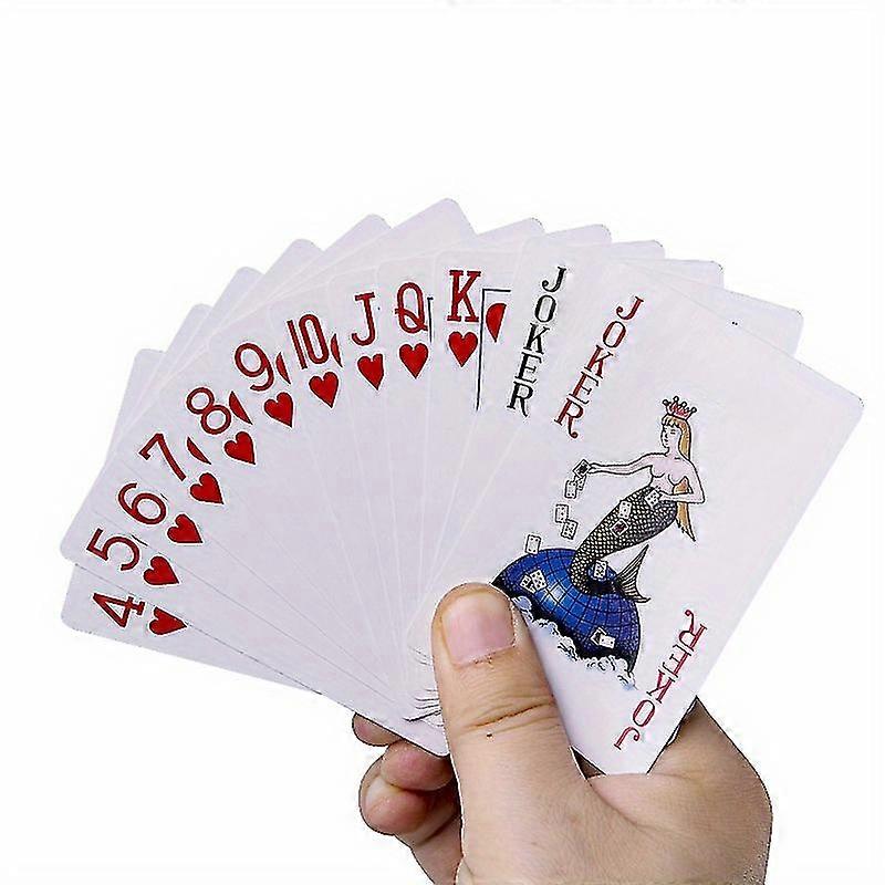 New models Fine Plastic Box Playing Cards With Multiple Colors, Multiplayer Game Cards