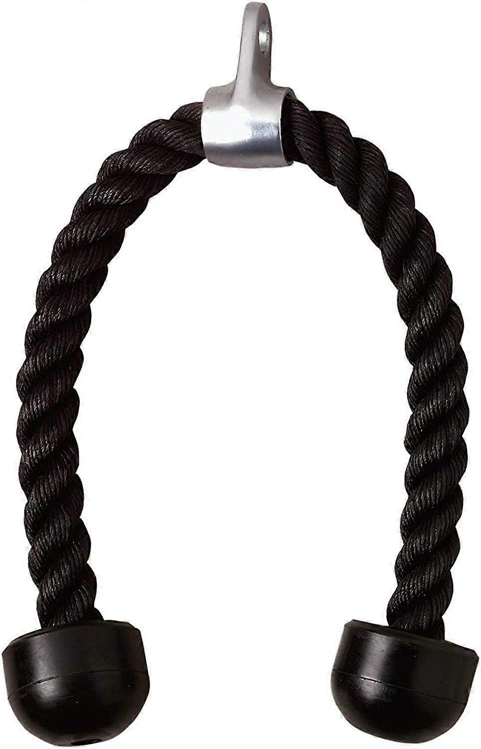 Rope Cable Attachment, Sports Press Cable Attachment Biceps Tension Rope Pull Down for Bodybuilding 28 Inches