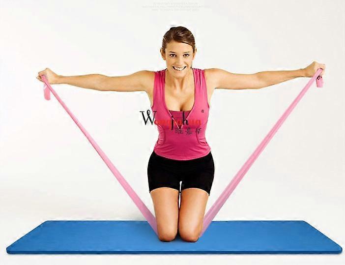 Exercise band - purple rubber band for stretching and multi-function