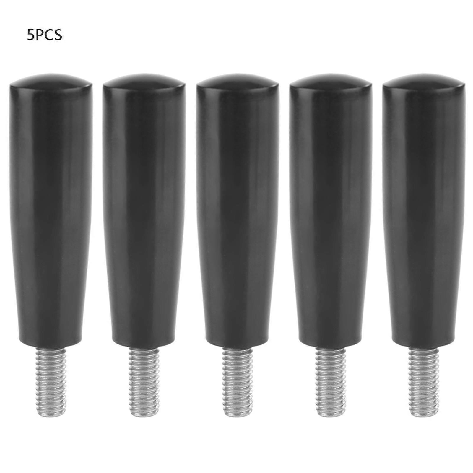 5Pcs Thread Milling Machine Replacement Accessory Tool Revolving Bakelite Handle M6 * 50