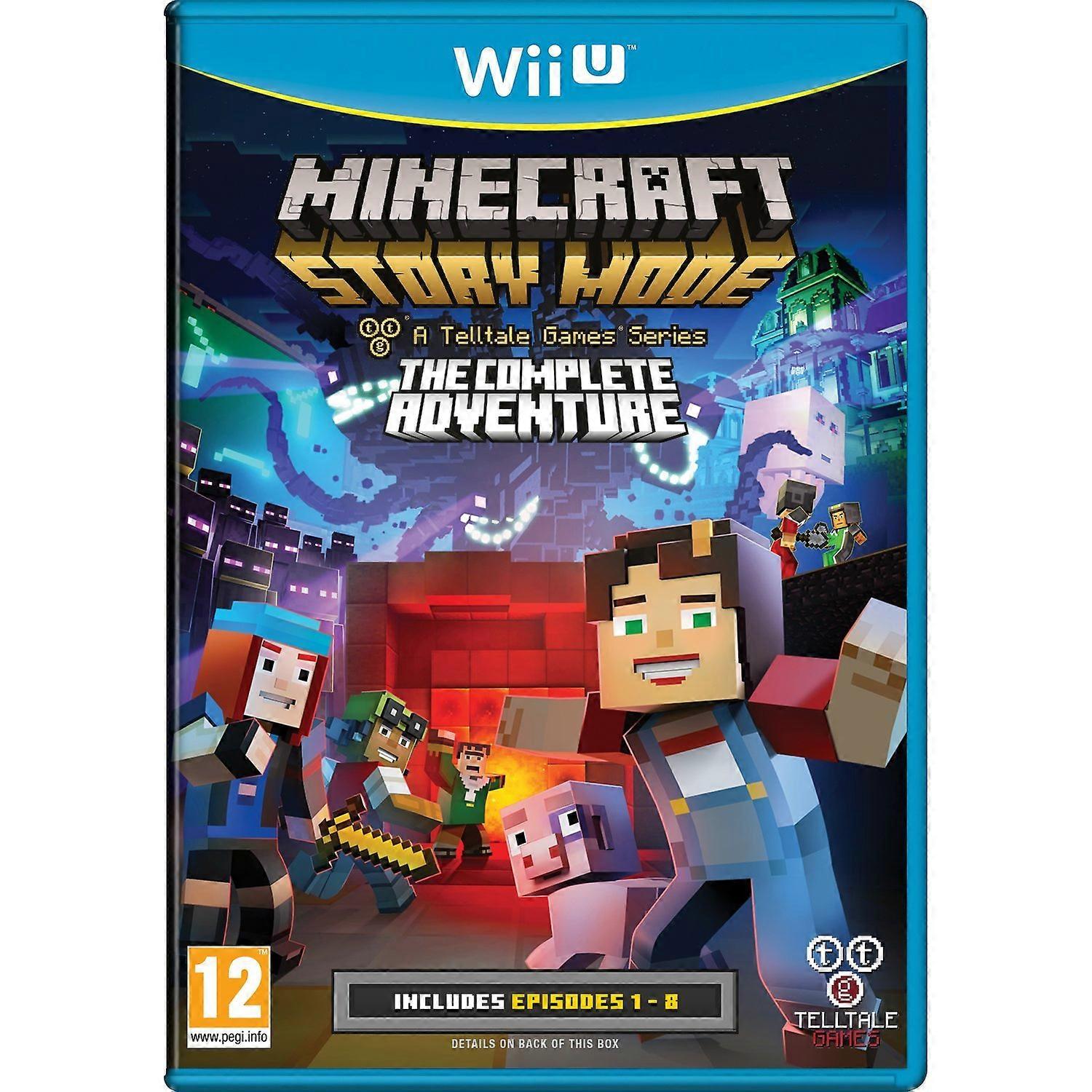 Minecraft Story Mode Complete Adventure (Nintendo Wii U) - PAL - New & Sealed