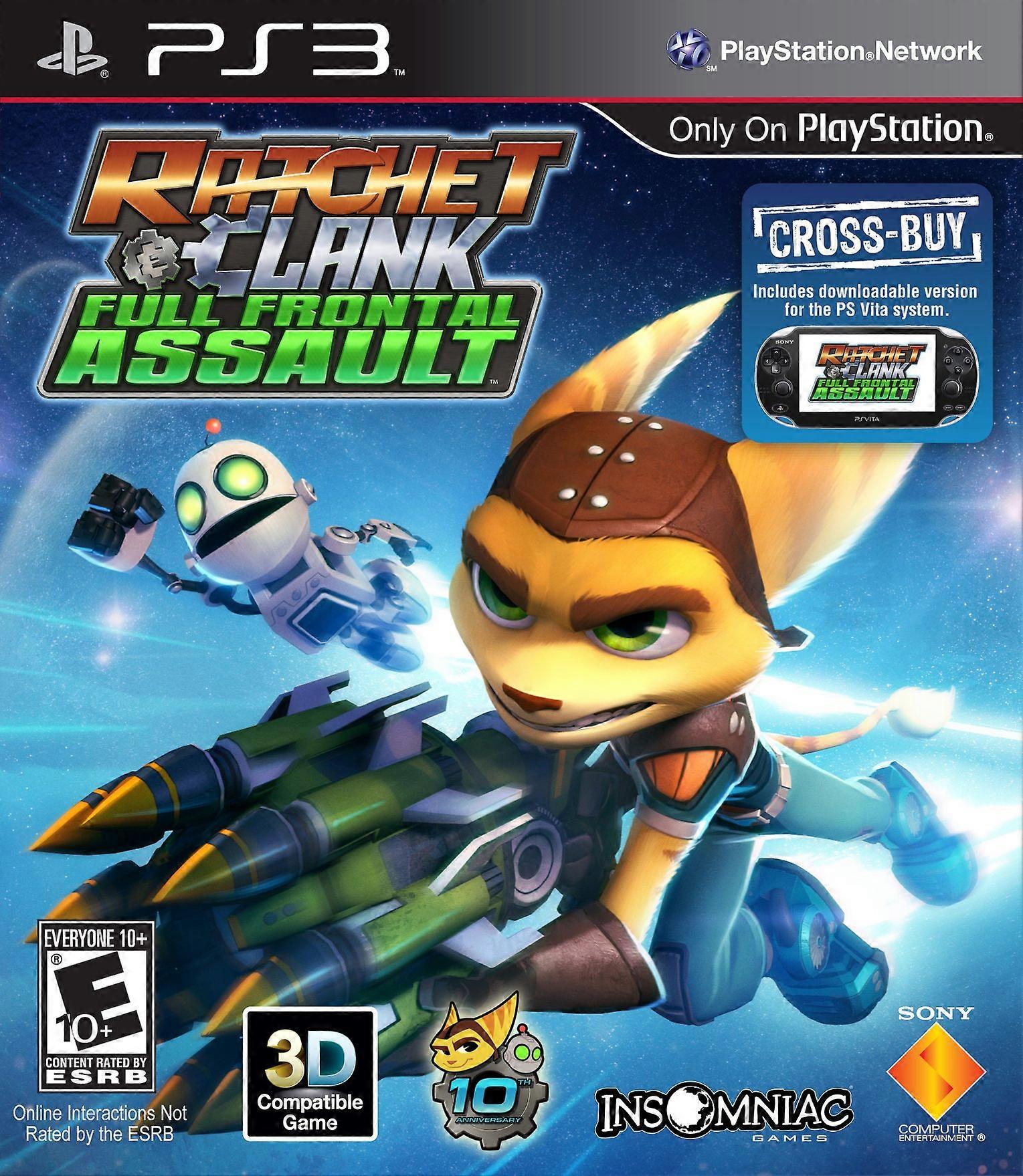Ratchet  Clank Full Frontal Assault - Playstation 3 - PAL - New & Sealed