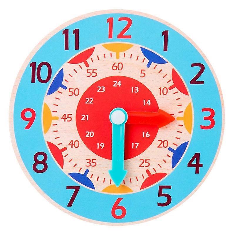 Orologio in legno Busy Board Activity Center Interactive Teaching Aids Learning Toy