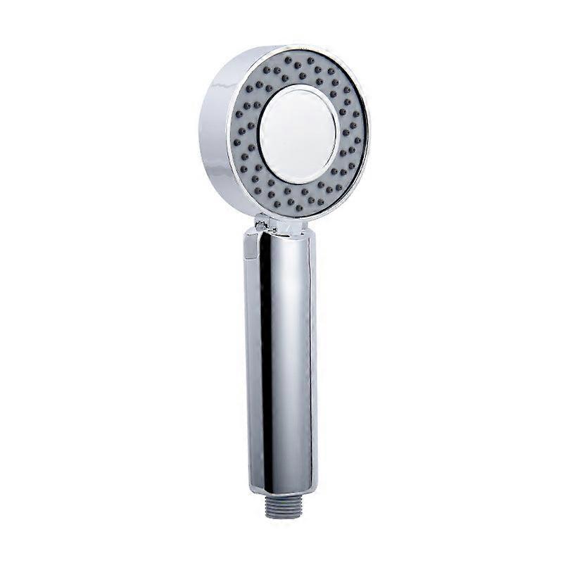 シャワーヘッド調整可能な両面スプレースーパーチャージャー付き電気めっきワンクリックウォーターストップ
