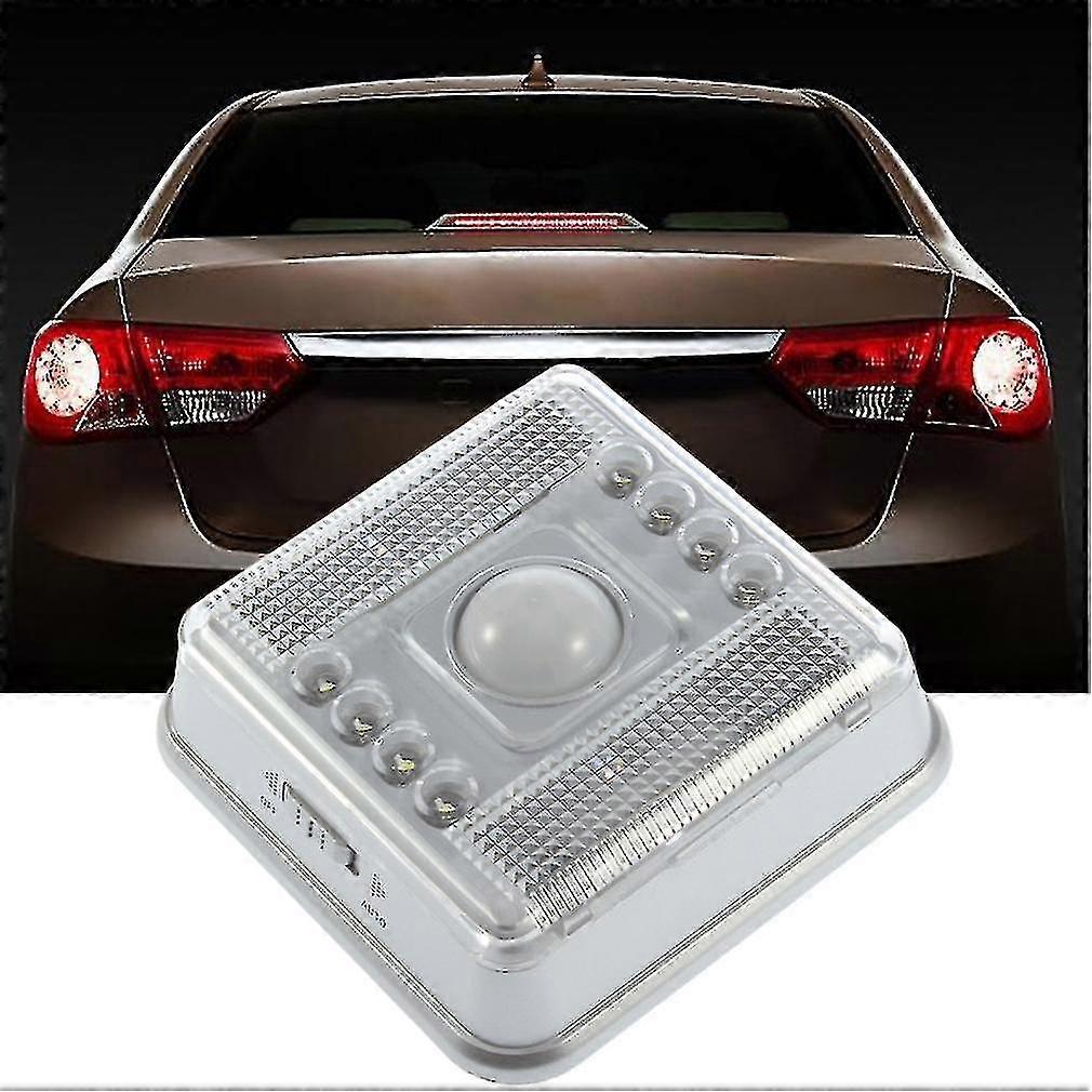 L0803 8led Square Kitchen Cabinet Light Dry Battery Infrared Night Light