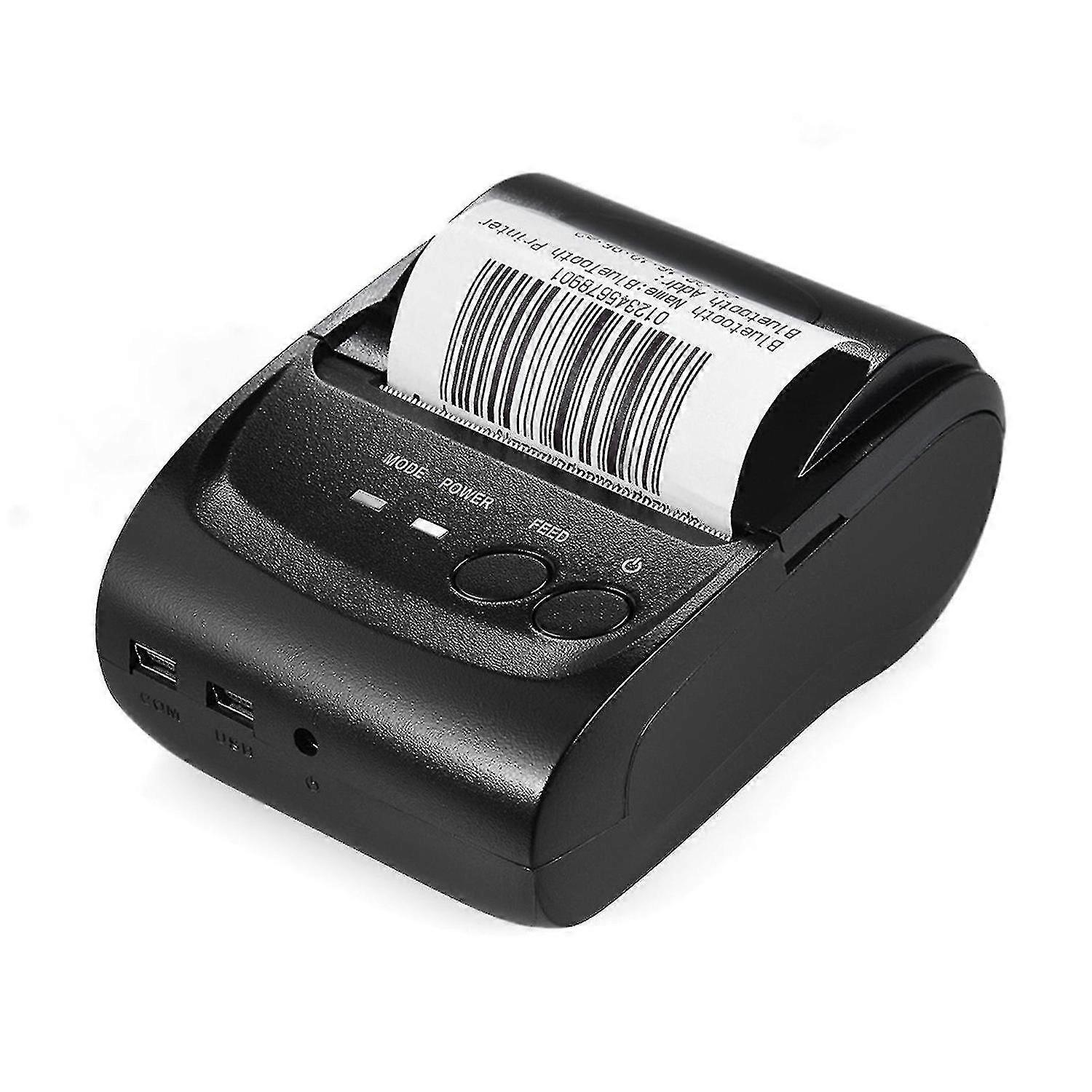 Mini Bluetooth Printer 58mm Bluetooth 4.0 Usb Receipt Printer For Ios Android