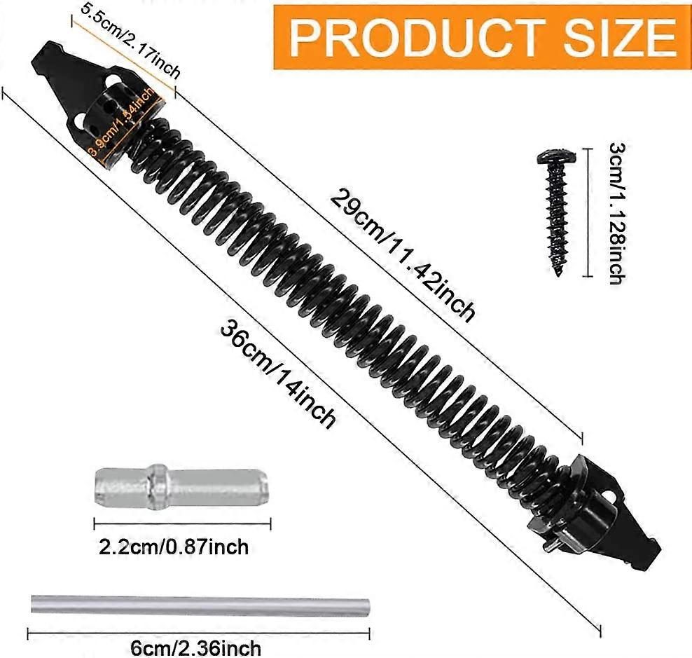 Door Latches For Internal Door Black Gate/Door Spring Closer - 8