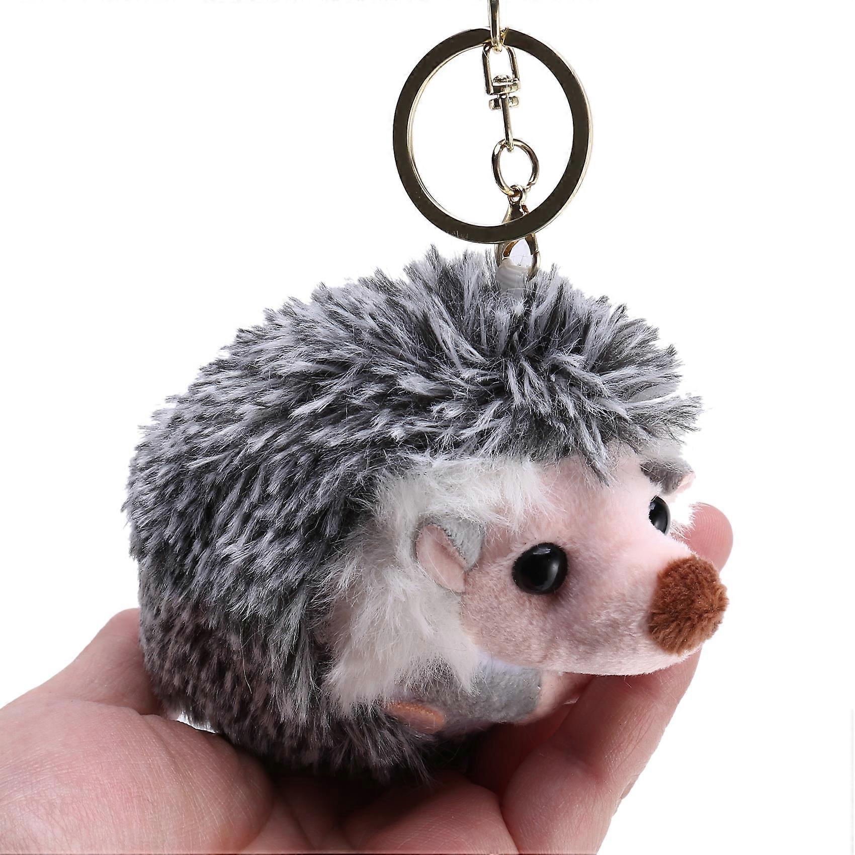 Niedlicher Igel Schlüsselanhänger Aus Edelstahl – 35x46 Mm, Für Frauen & Mädchen, Geschenkidee
