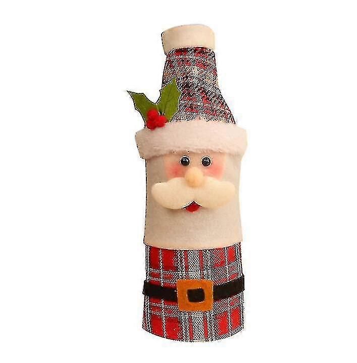 Jul Vin Flaske Dekorer Poser, Juledekor Gave-Yvan