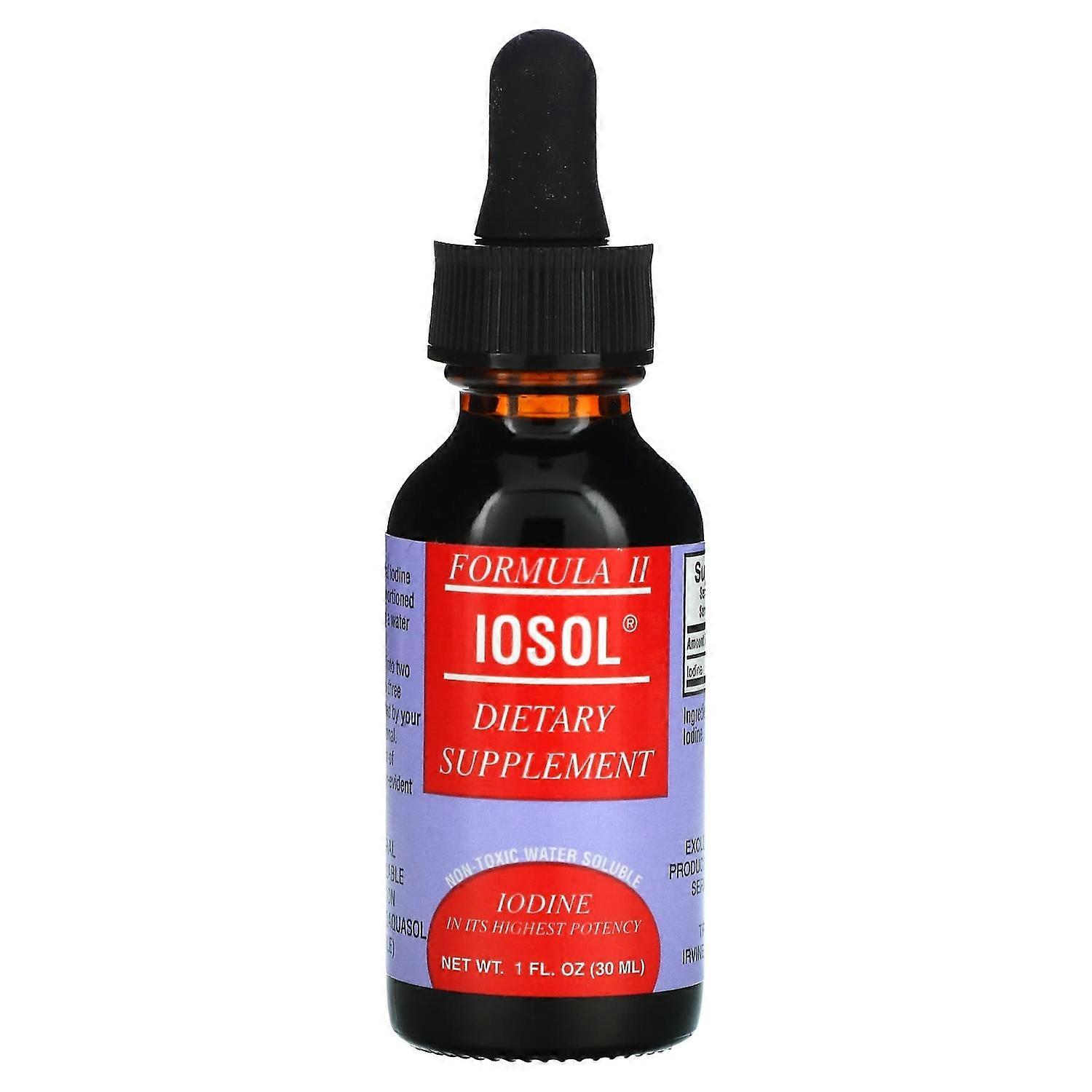 TPCS, Iosol Formula II, 1 fl oz (30 ml)