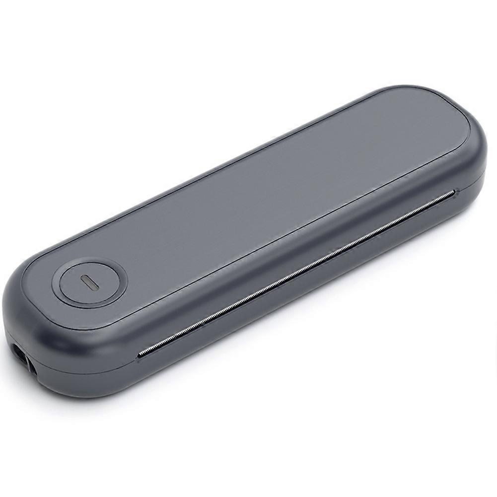 Portable A4 Thermal Printer Tattoo Inkless Printer Bluetooth for Learning Assistance Scrapbook Grey