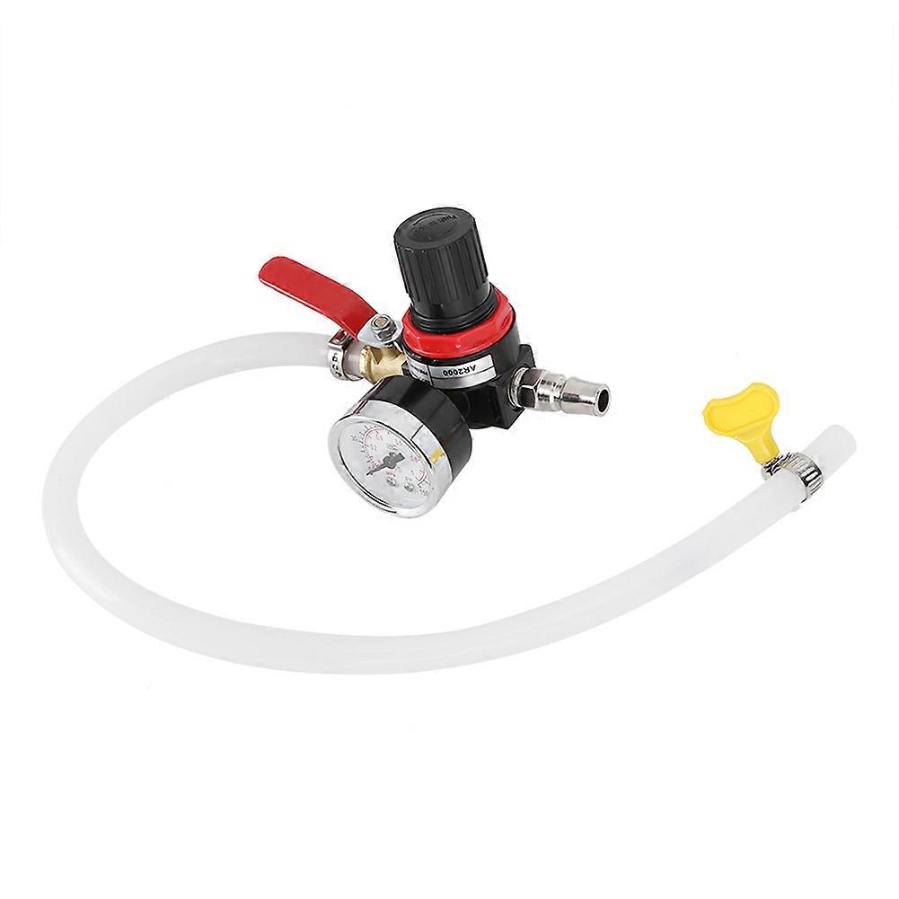 Universal Auto Wassertank Detektor Kühlung Kühler Leck Druck Tester Werkzeug Gauge