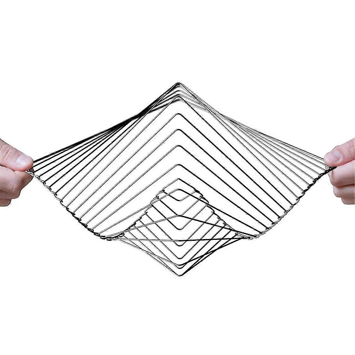 Square Wave the Mesmerizing Kinetic Wind Spinner Magical Calming Art Piece