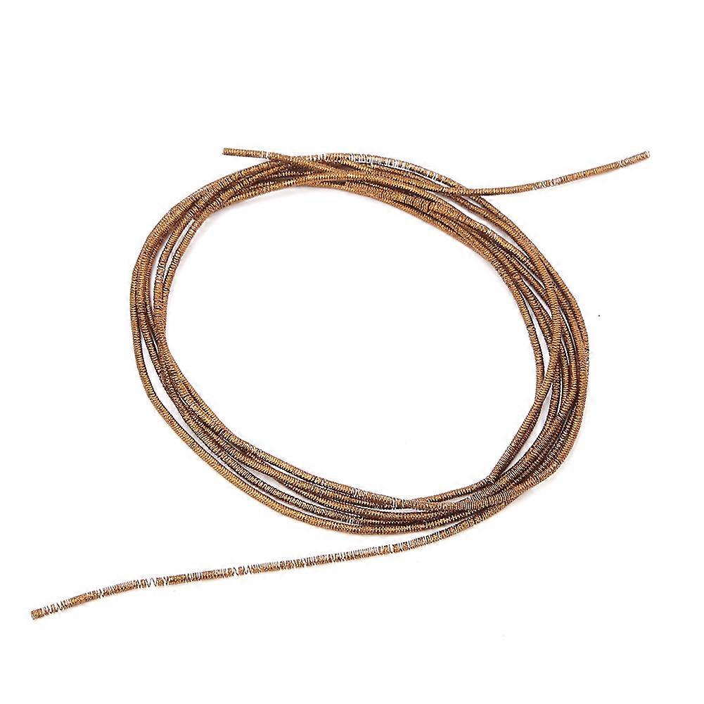 Embroidery Thread Copper Wire Sewing Stitching Gloss 1.5mm  Dia. Manual DIY StringCoffee