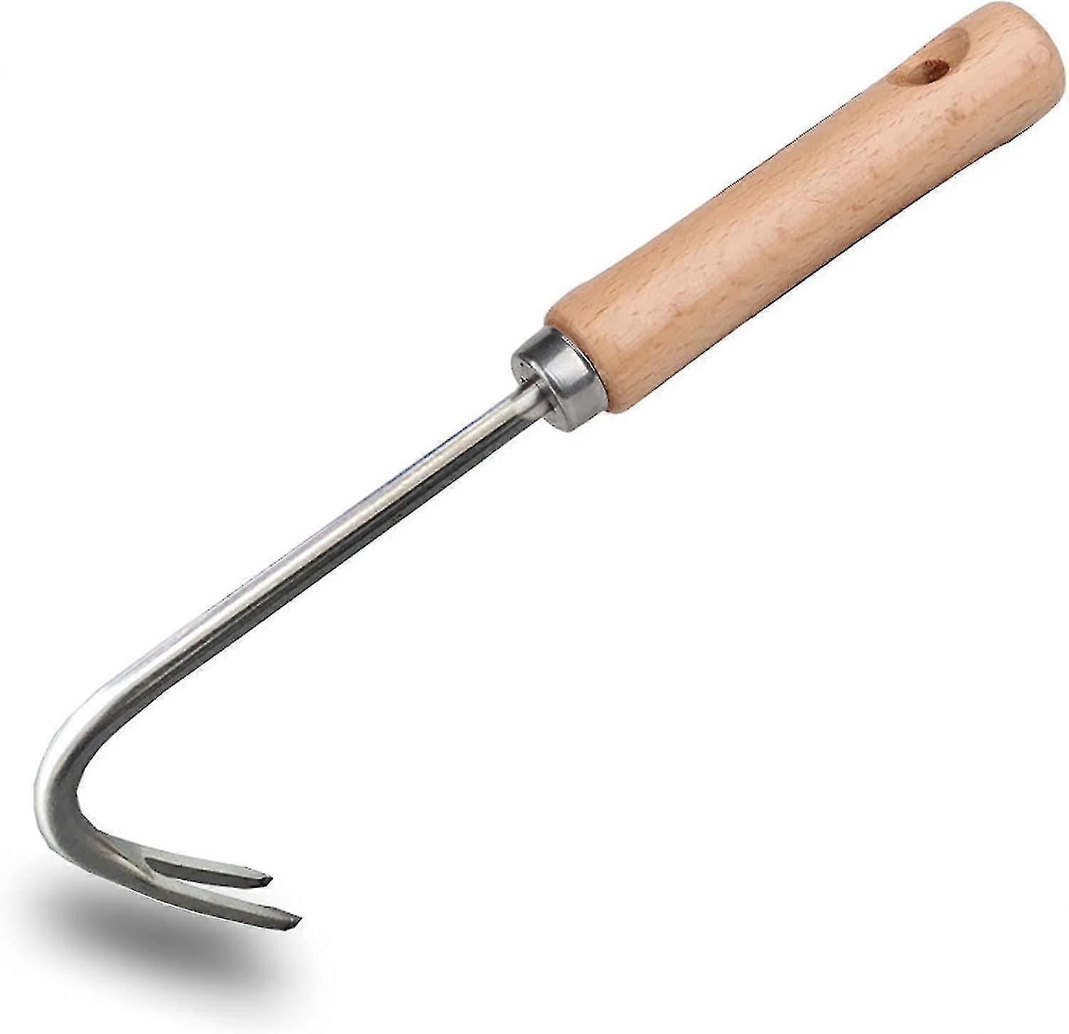 Weed Puller With V-shape Weeding Tools For Garden Weed Removal Tool With Solid Wood Handle - PR
