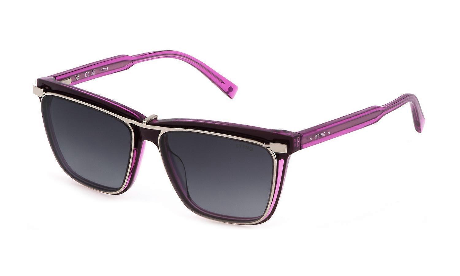 Eyewear Frames Sting UST453 06UL TOP VIOLA+CICLAMINO LUCIDO 54/15/135 UNISEX