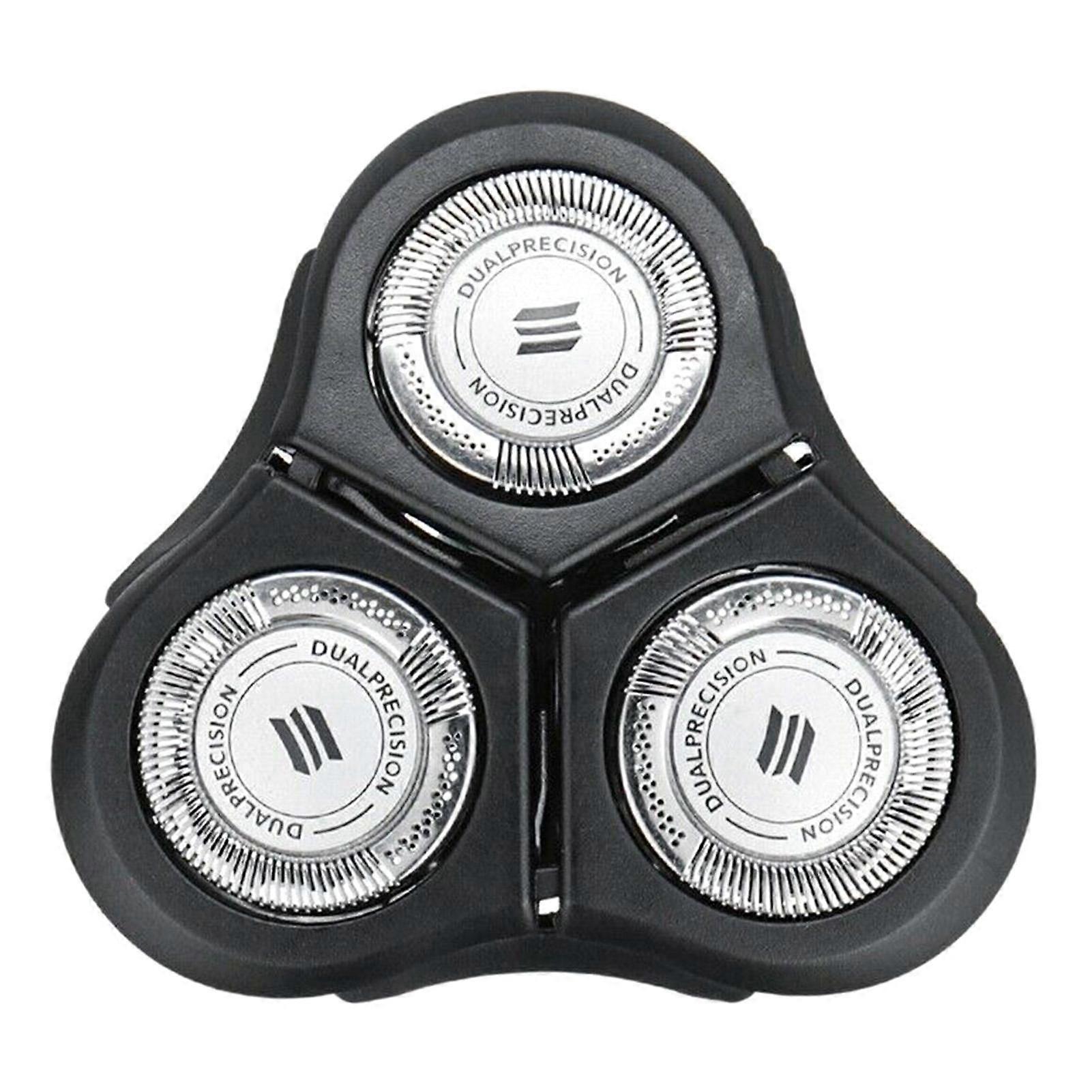 Three Floating-Blades Replacement Heads Washable Electric Shaving Heads Replacement for No-relco