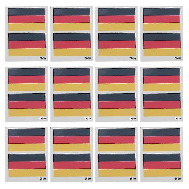 12pcs Flag Stickers For 2018 World Cup