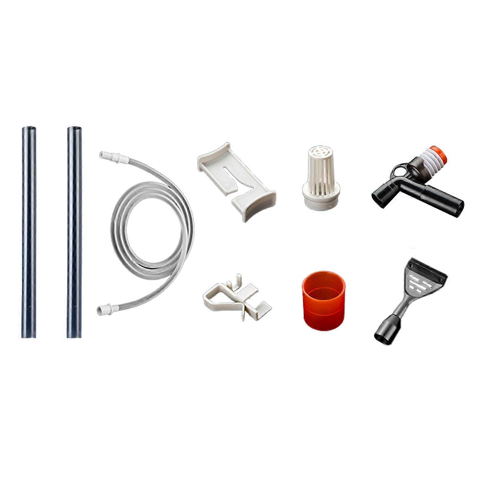 Gravel Vacuum for Aquarium Medium & Large Fish Tank Cleaner for Dirt Removal Water Change