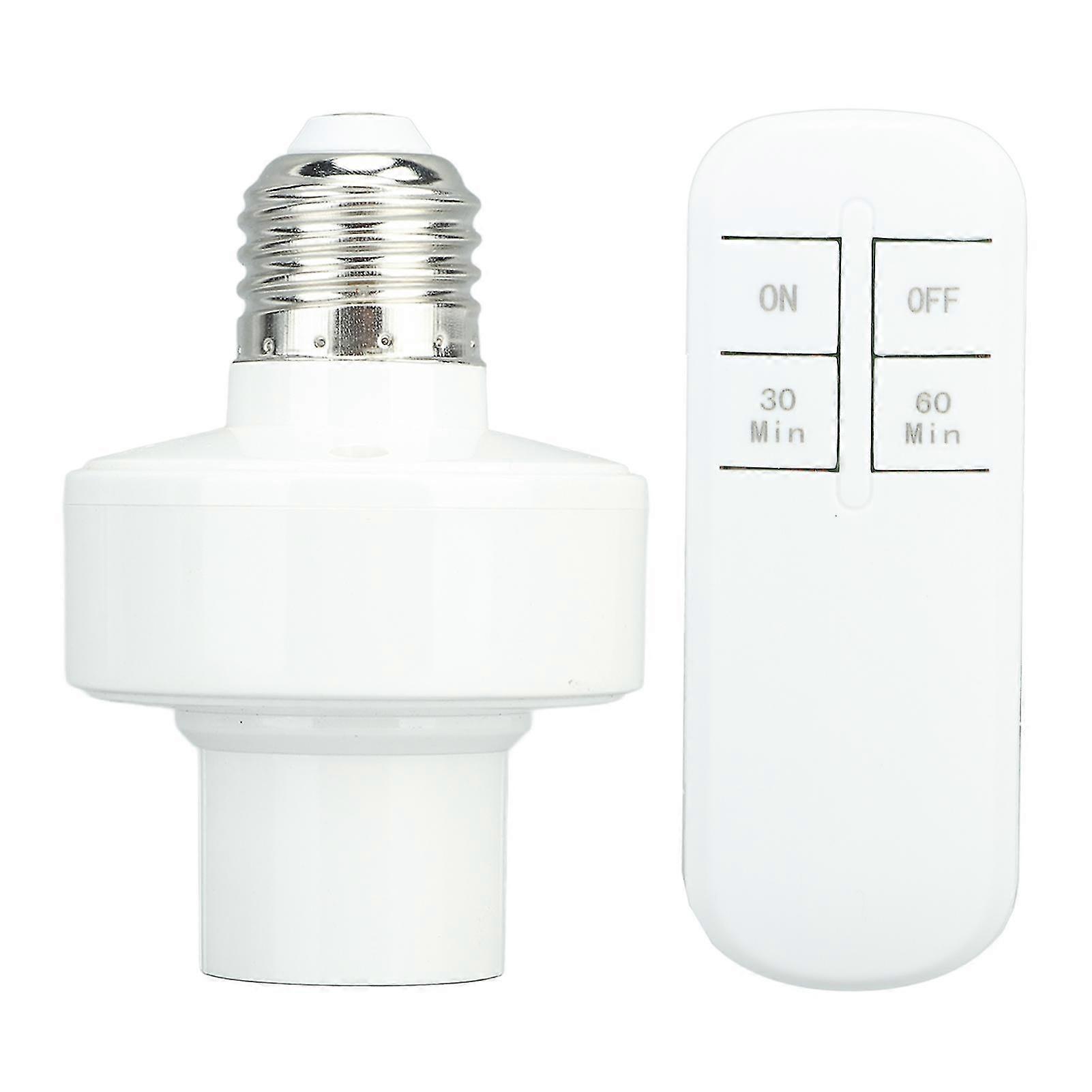 Remote Bulb Socket Wireless Remote Bulb Socket With Remote For E27 Bulb Base