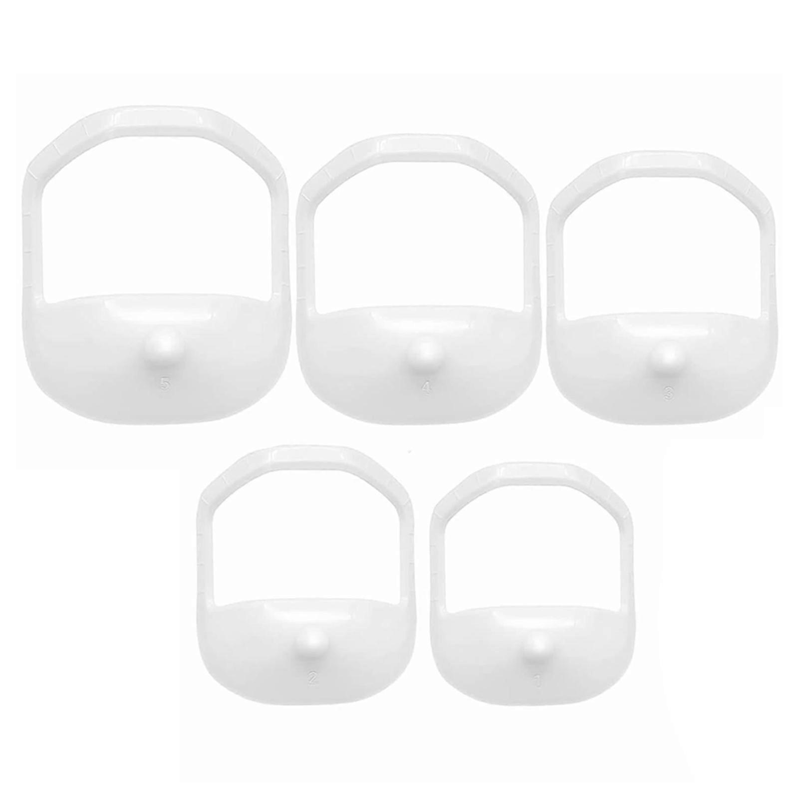 Beard Shaper Stencil Portable Shaving Template Set for Goatee Moustache