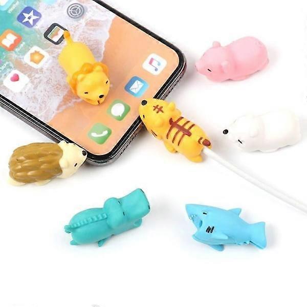 ZK-7 Animals Cable Cover, Hedgehog, Alligator