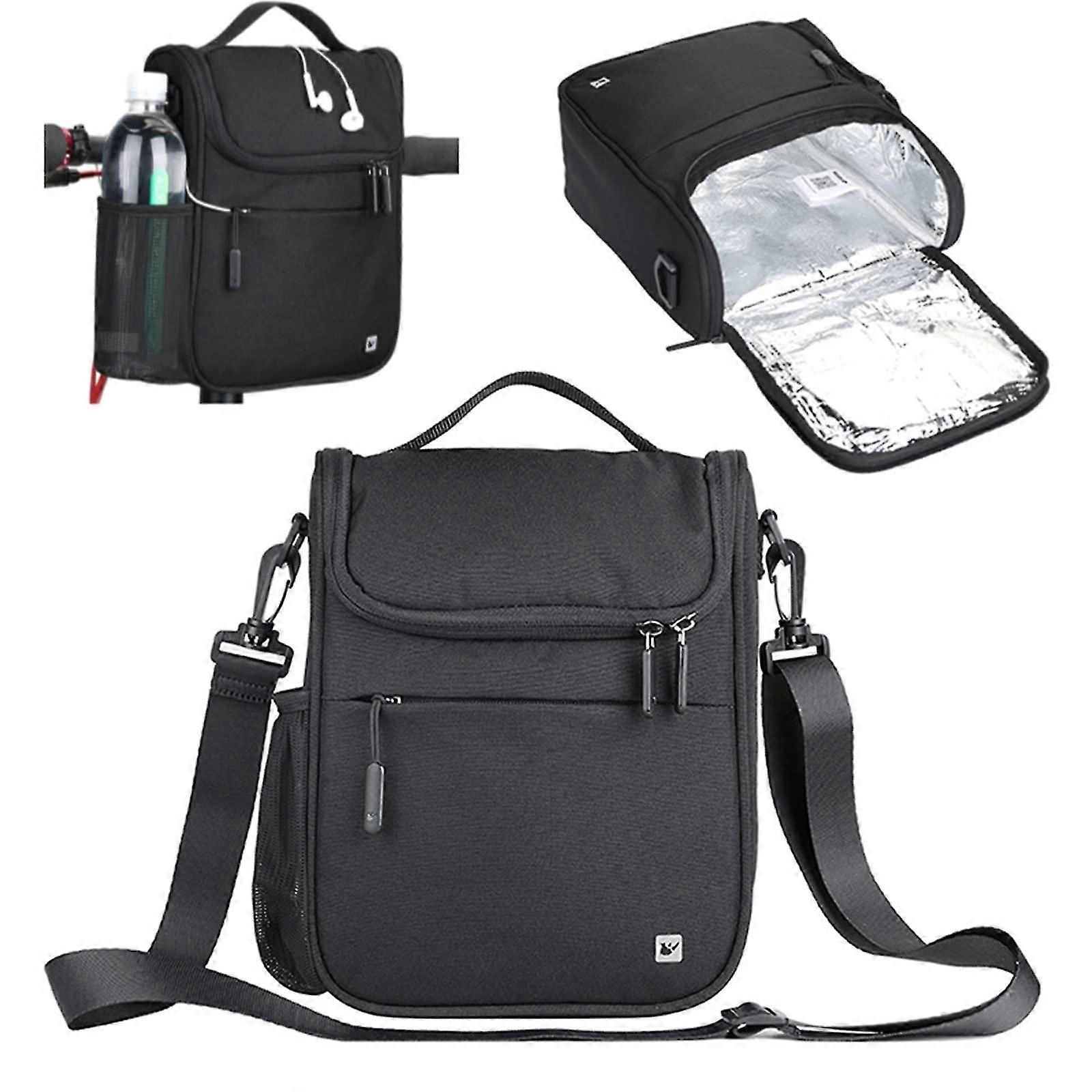Bicycle Handlebar Bag, Waterproof 5 L High Capacity Multifunctional Bag For Cycling And Daily