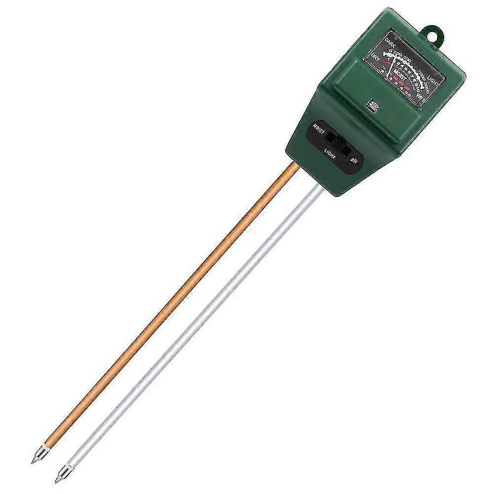 3 In 1 Multifunctional Tester Digital Moisture Sunshine Soil Ph Meter Tester Garden Potted Soil Test Tools