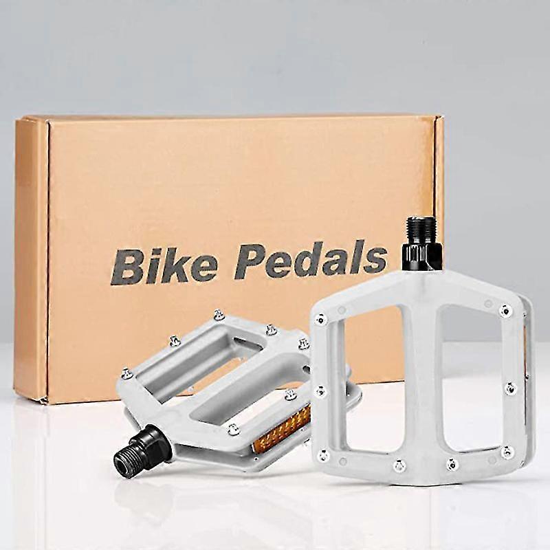Mtb Pedals Mountain Bike Pedals Lightweight Nylon Fiber Bicycle Platform Pedals