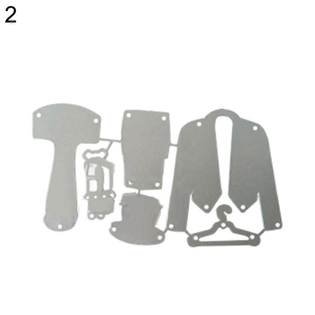 Bride Groom Wedding Clothes Metal Cutting Dies DIY Scrapbook Paper Cards Stencil