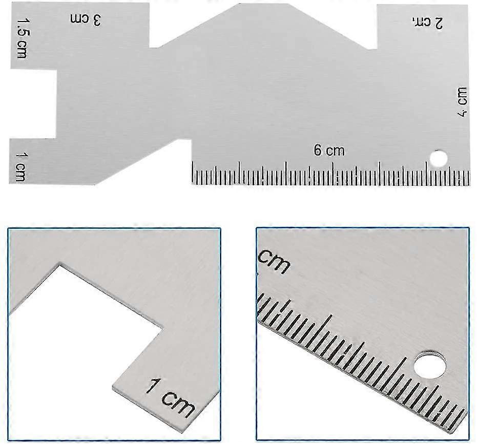 Sewing Needle Gauge Measuring Tool – Finger Ruler Template For Equal Stitches, Quilting & Sewing Aid - View #5
