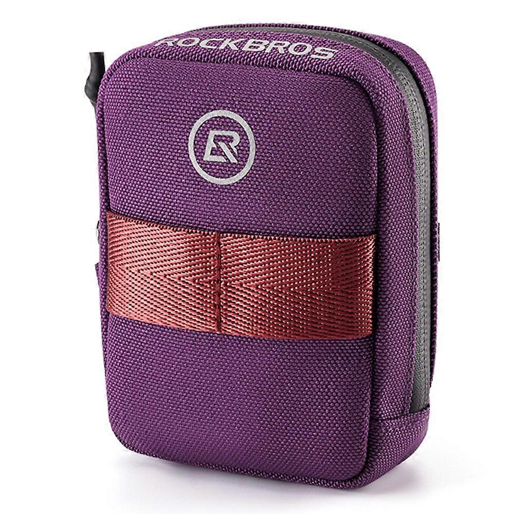 ROCKBROS Mini Bicycle Saddle Bag Lightweight 0.35L Bike Bag Portable Multi function Cycling Bag - Pu