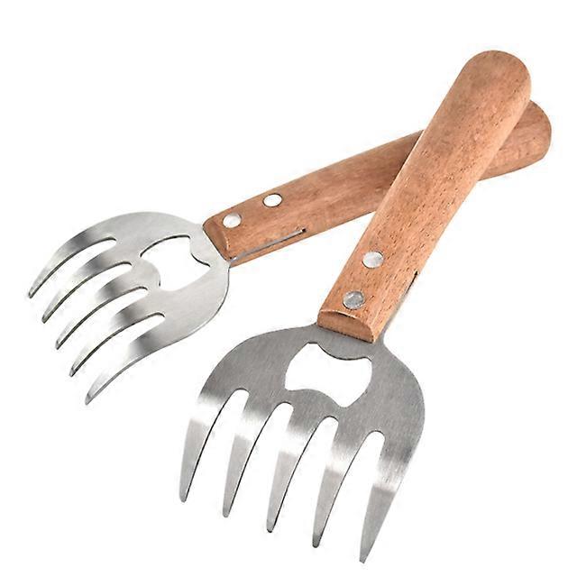 2Pcs Meat Shredding Claws Stainless Steel